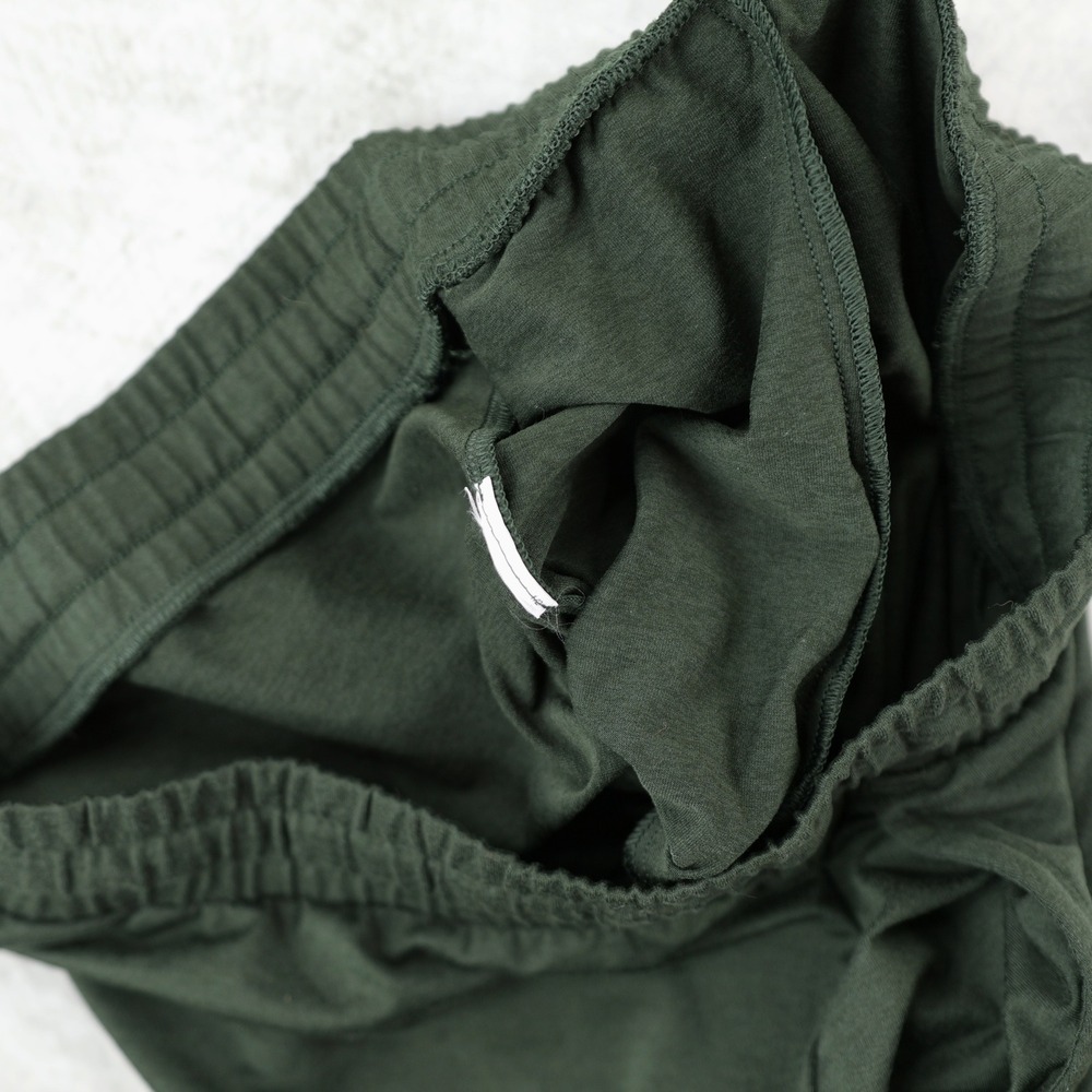Vuori Dark Green Wide-Leg Track Pants - Picture 6 of 12